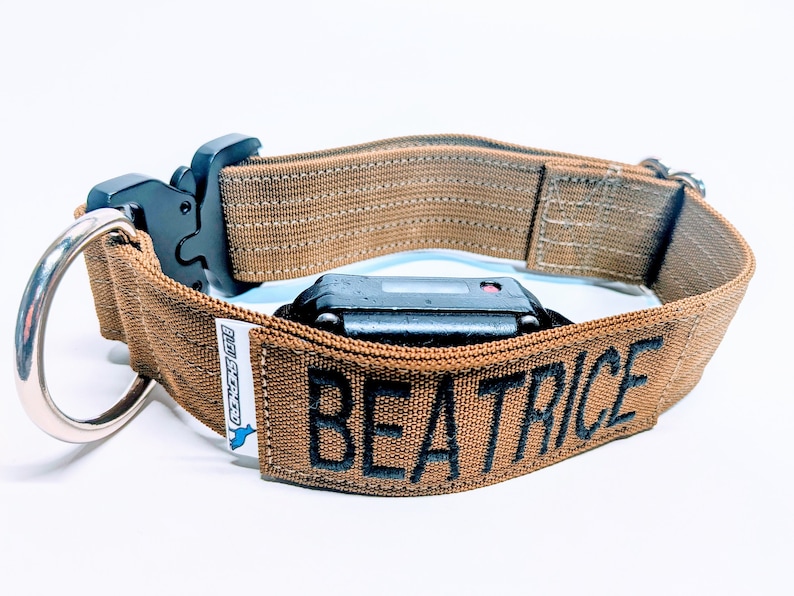 1.5 Tactical E collar with Name image 1