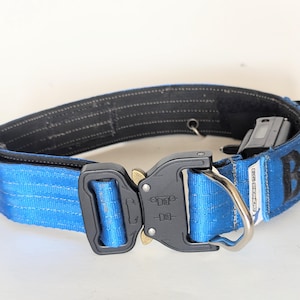 THE Ultimate Collar 1.5" E collar with Handle (tactical style with Dring buckle, name patch, e collar holder/hider)