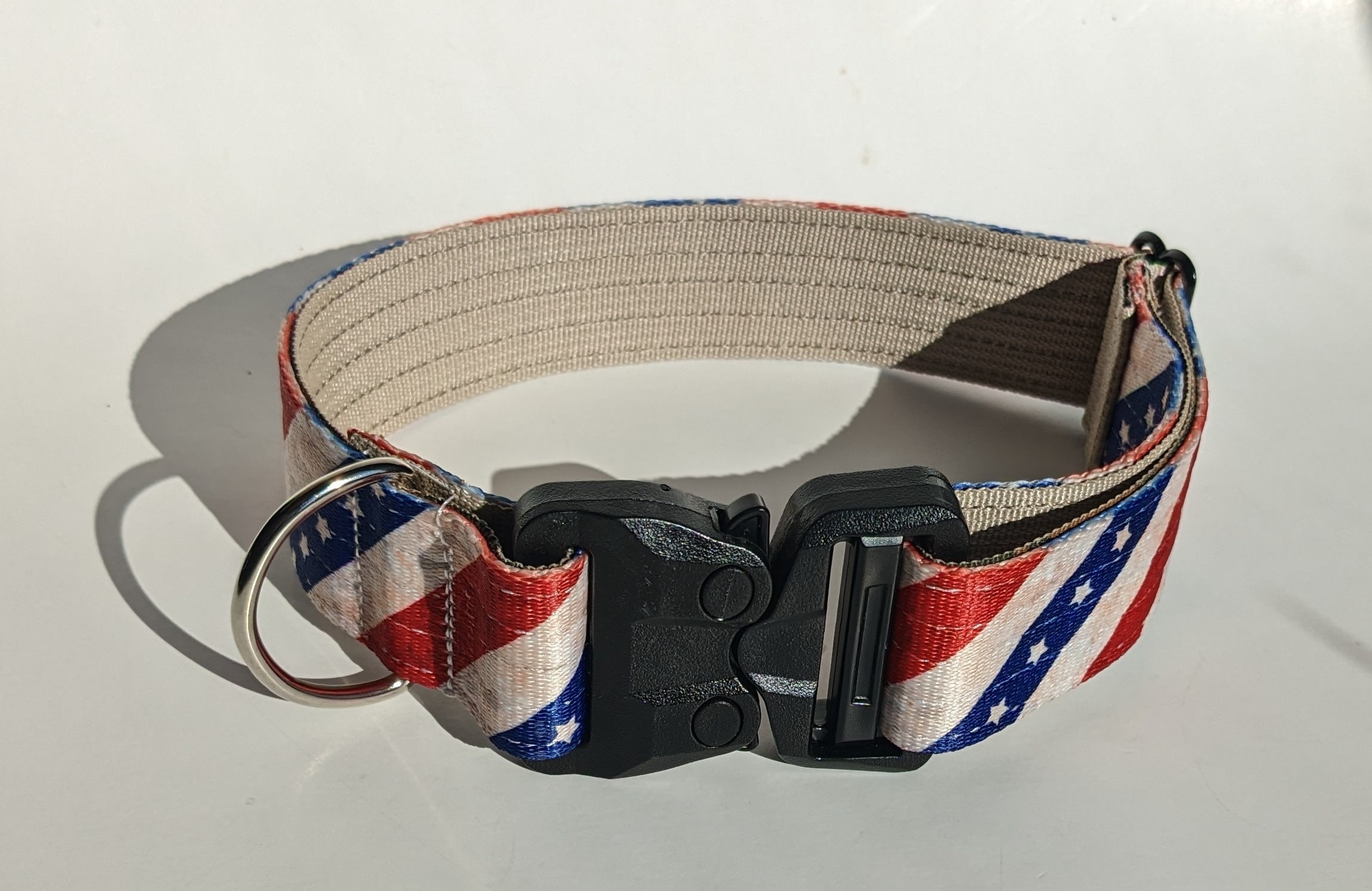 MaxTac Service ID Collar With Cobra Buckle - Black