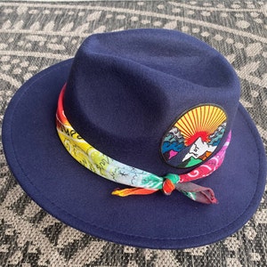 Rainbow Sunrise Hat