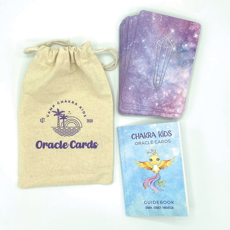 Beginner Oracle Deck with Guidebook Kid Personal Growth Emotional Feeling Homeschooler Kid MentalHealth Gift Mindful Parent Kid SelfCare image 4