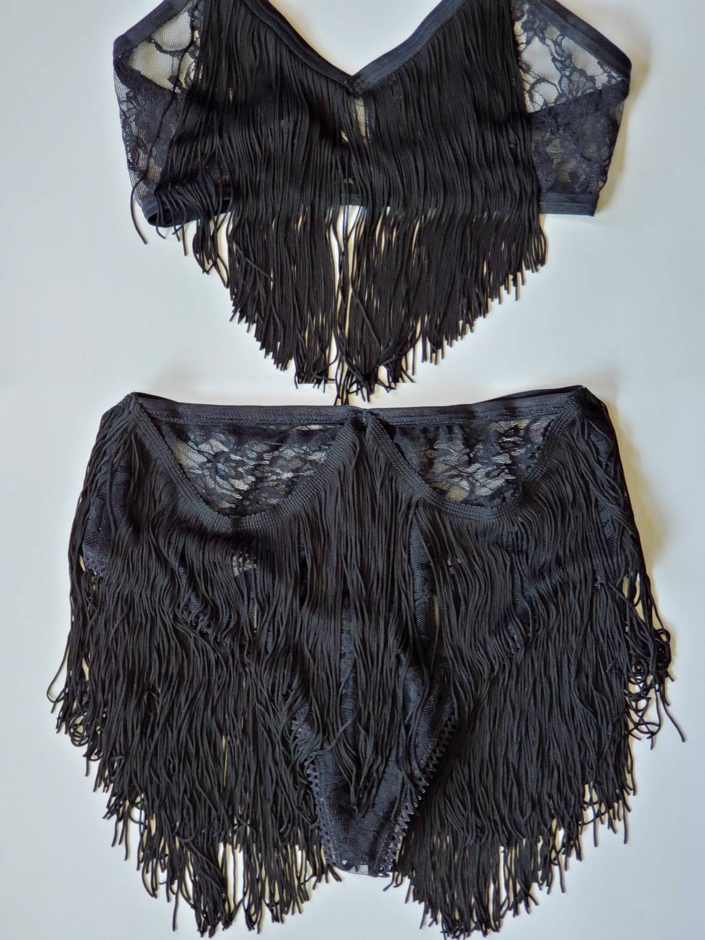 Fringe Lingerie Set