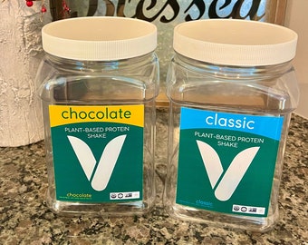 Vegan Plant Based Protein Canister