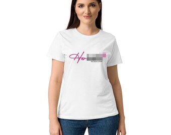 Cursive Her Edition Women’s basic softstyle t-shirt