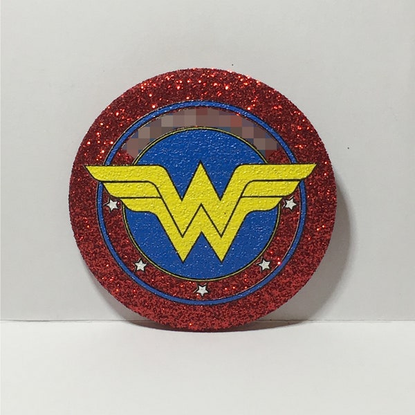 2.25 WW Bling Button - Red