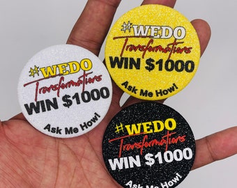 WEDO Transformations  Win 1000 Button