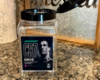 Recipiente reutilizable con tapa abatible CR7