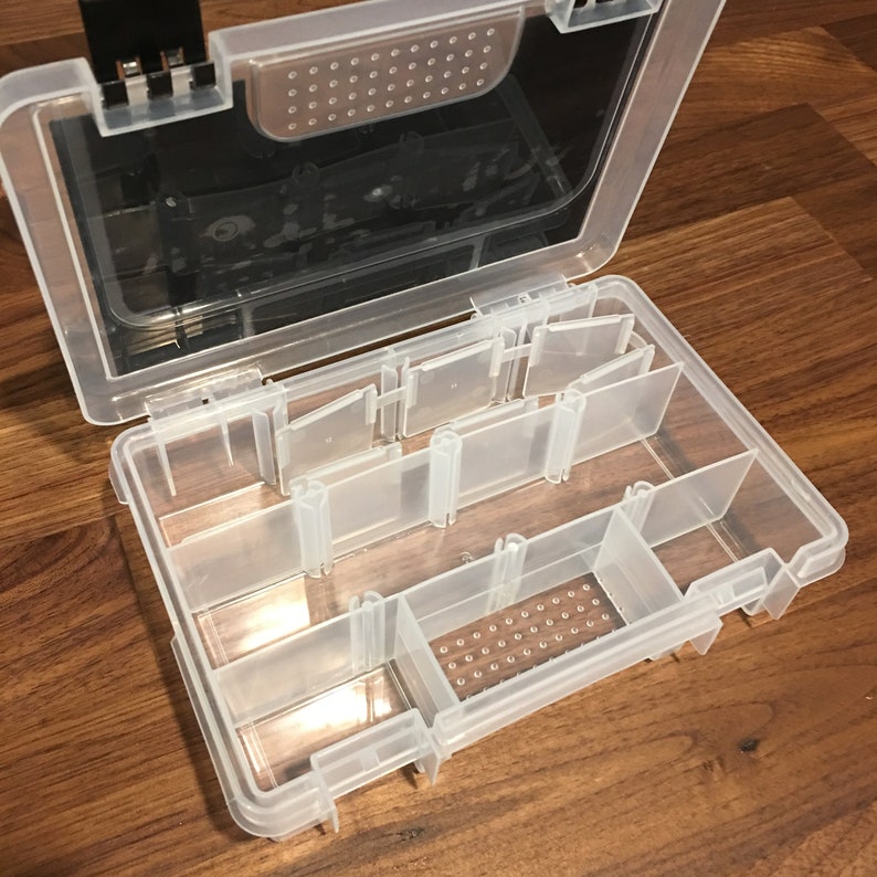 White Bling Mark Hughes Tab Box