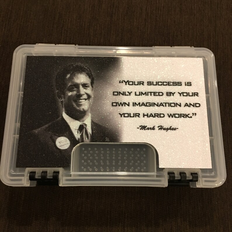 White Bling Mark Hughes Tab Box