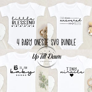 Paquete de bodysuit para bebé SVG, bebé recién nacido SVG