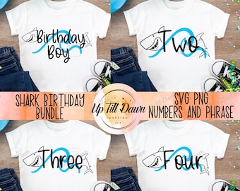 Shark Birthday Boy SVG, Shark Birthday SVG, Shark Shirt SVG