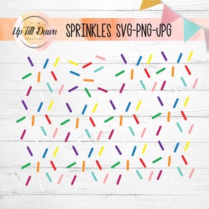 Sprinkle SVG, Birthday SVG, Cake SVG
