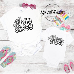 Big Sister Little Sister SVG, Coloring SVG, Sissy Coloring SVG
