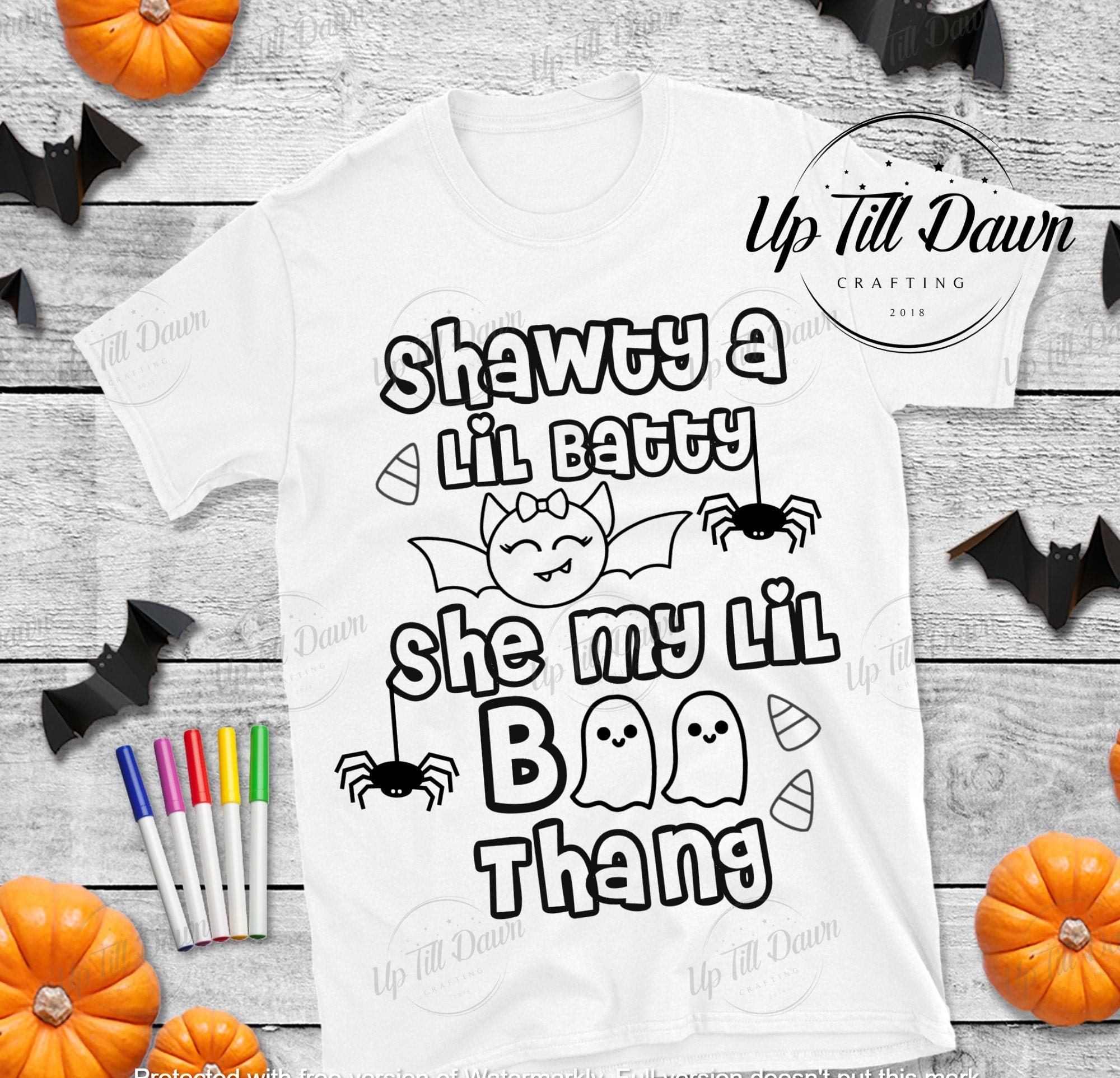 Shawty a Lil batty she my lil boo thang Halloween shirt, hoodie, guy tee