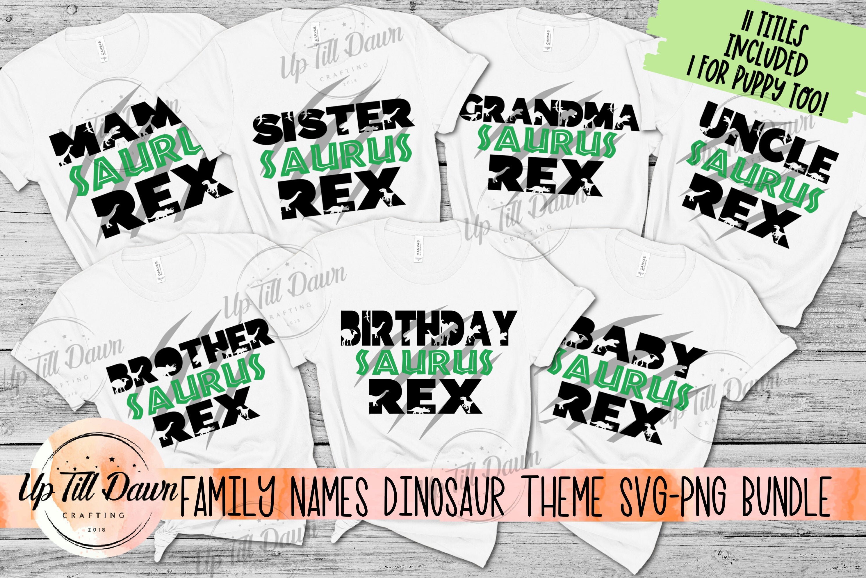 Download Dinosaur Family SVG Dinosaur Birthday SVG Family Birthday ...
