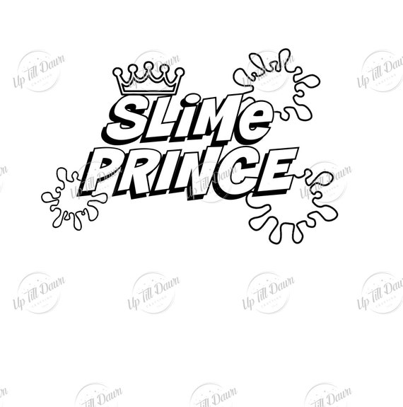 Slime Coloring Page