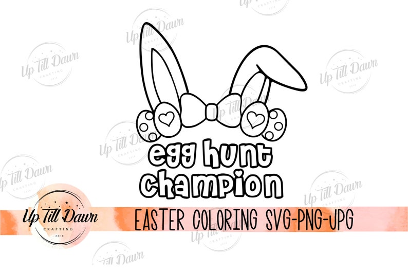 Download Egg Hunt Champion SVG Easter Coloring Shirt SVG Easter ...