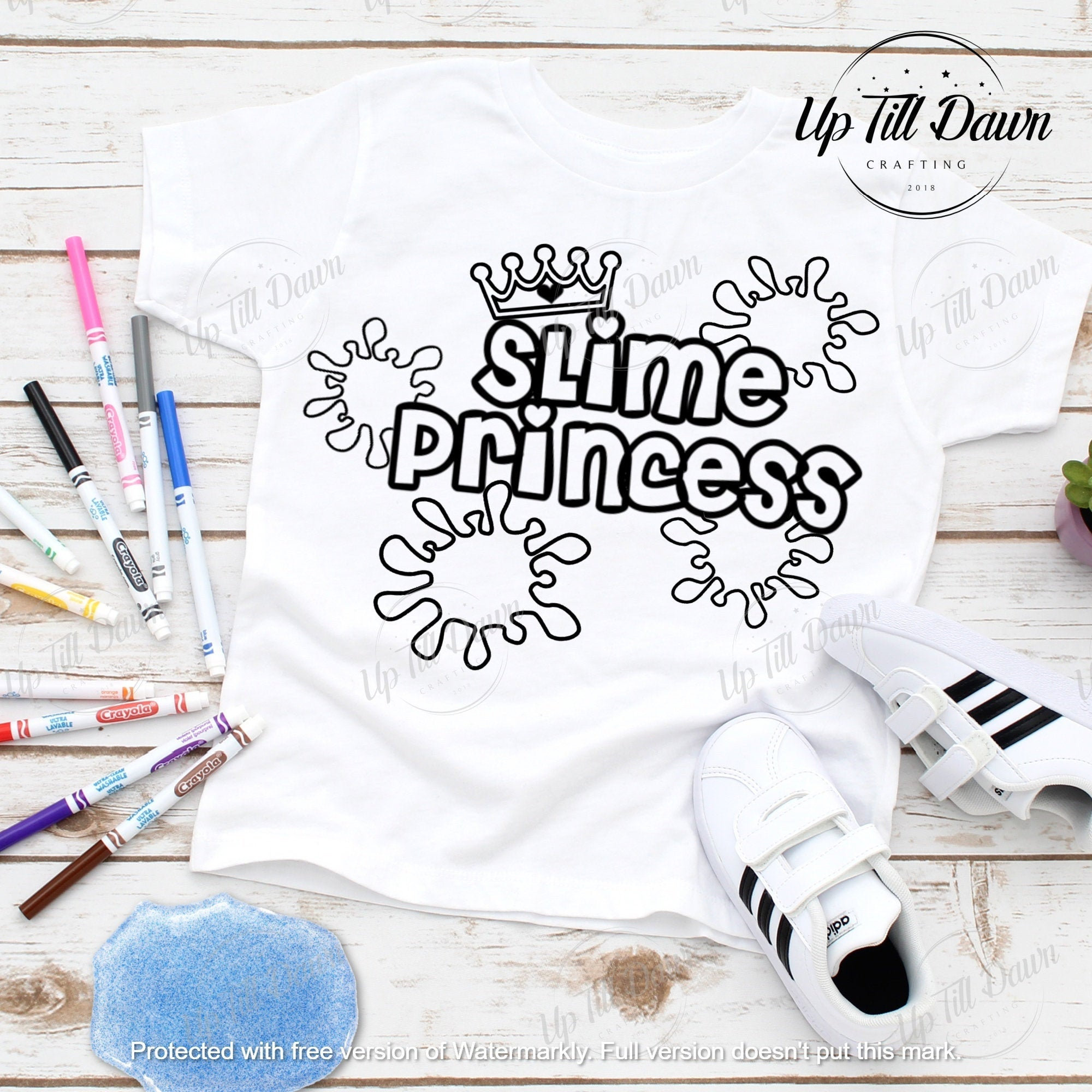 Slime King Coloring SVG, Slime Coloring Page, Slime Coloring Shirt SVG 