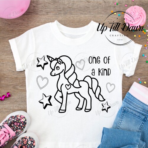 Unicorn Coloring SVG Unicorn SVG Diy Coloring Page SVG Etsy