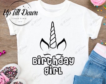 Unicorn Coloring SVG, Birthday Unicorn SVG, Unicorn Coloring Page SVG