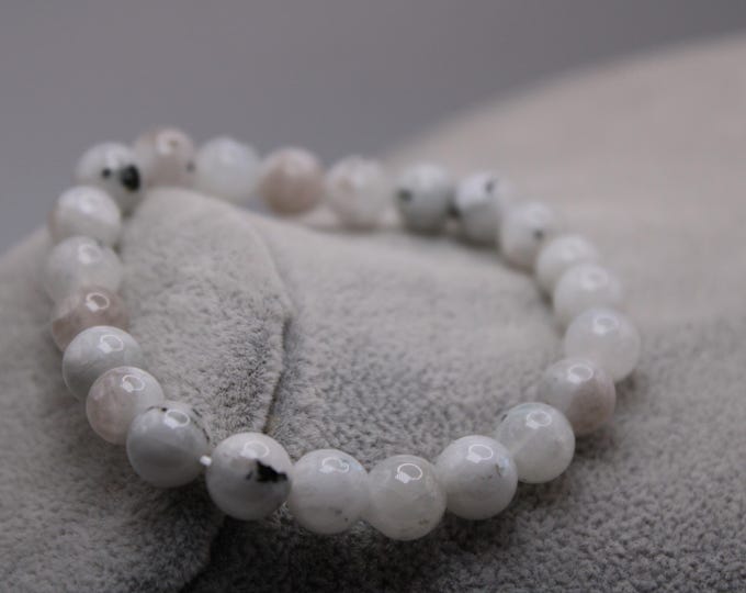 Rainbow Moonstone Crystal Bracelet
