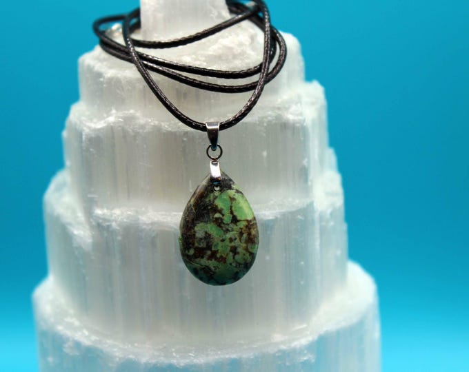 African Turquoise Pendant