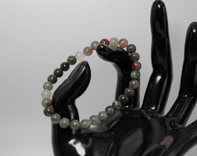 Bloodstone Bracelet (6mm)