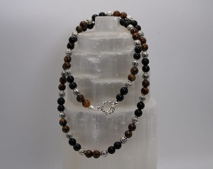 Protection and Grounding Necklace (6mm Beads)