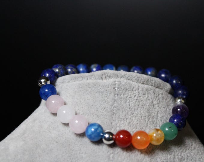 Unity & Love for All Crystal Bracelet (Pride)