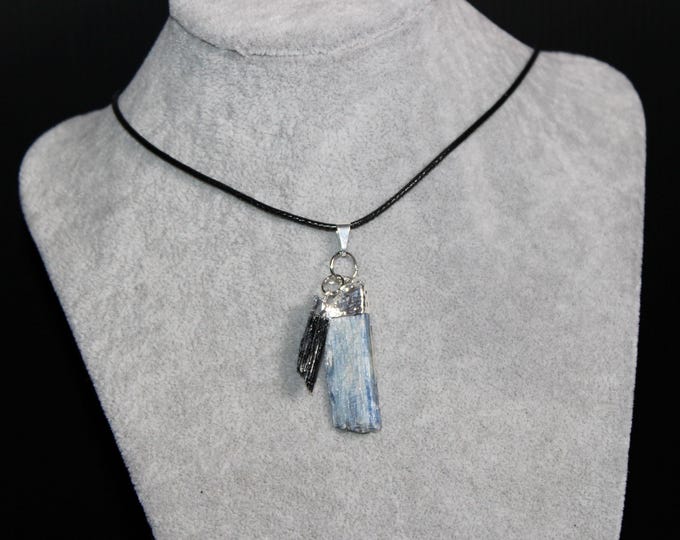 High Vibration Combo (Kyanite & Tourmaline)