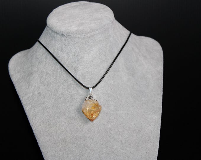 Citrine Pendant Necklace: Stone of Abundance