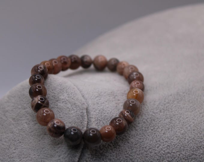 Black Moonstone Crystal Bracelet