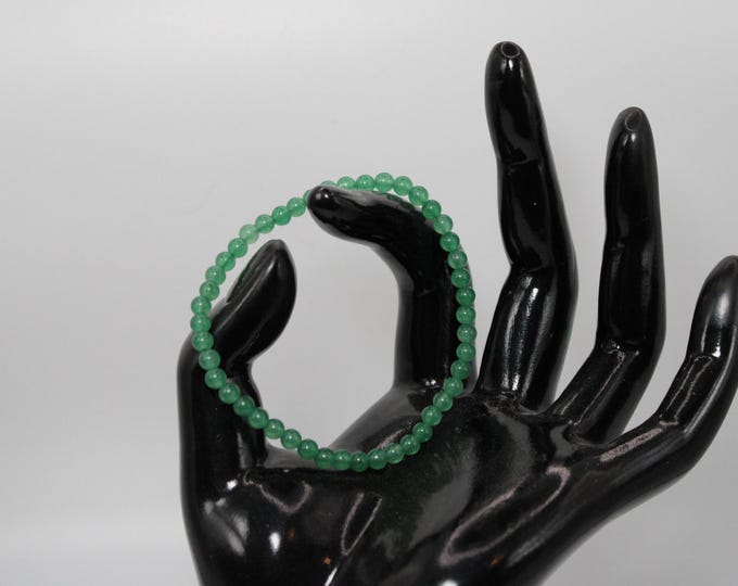Green Aventurine Crystal Bracelet (4mm)