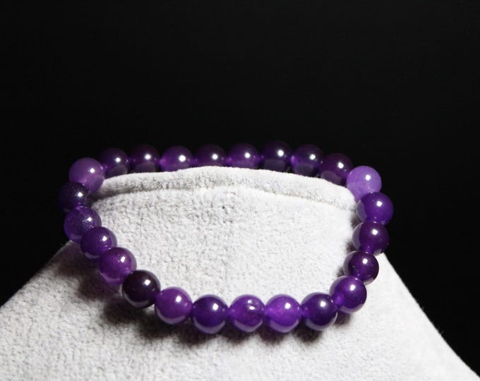 Amethyst Bracelet (6mm & 8mm)