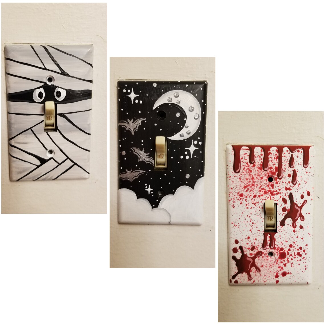 Halloween Light Switch Covers Etsy