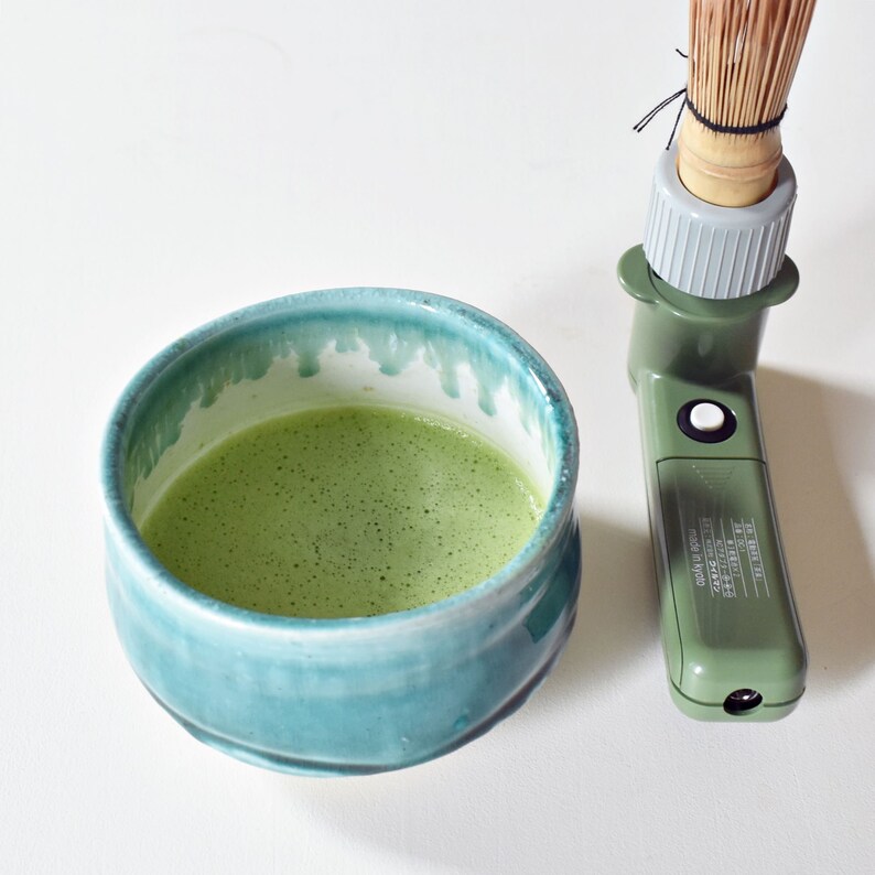 Natural Bamboo Chasen Stir Brush Matcha Green Tea Powder Etsy