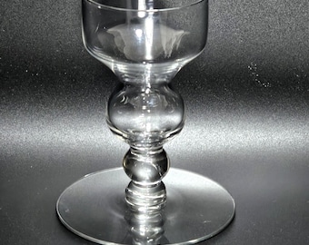 Princess House Crystal Candle Holder 4.5" taper pedestal fits