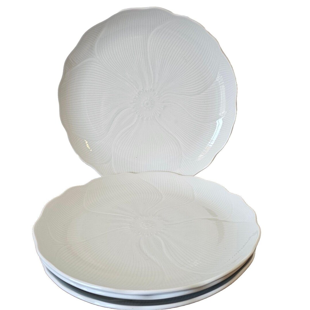 Dansk Magnolia 皿 4 Mikasa Magnolia Salad Plate 8.5