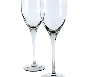 Noritake Royal Pierpont Gray Wine Glass 8.5"