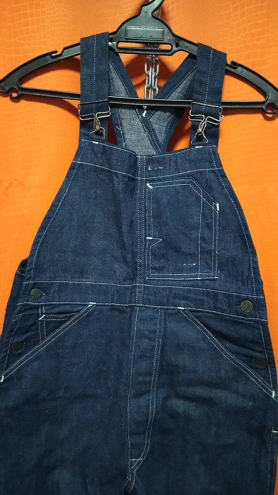 Antique overall denim railroad stronghold 1930s or