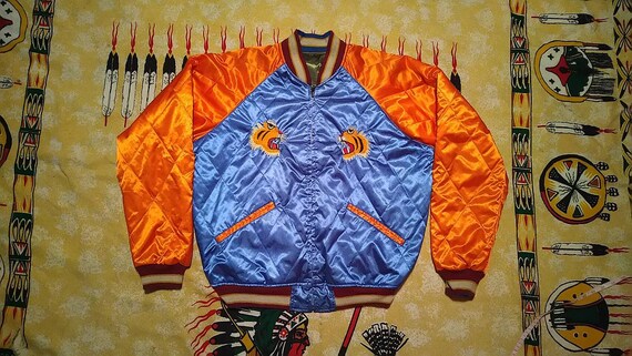 Vintage jacket sukajan souvenir tigers