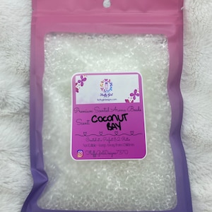 Scented Aroma Beads, Cured Aroma Beads, Premium Aroma Beads, Aroma Beads for Freshies, Freshie Aroma Beads, Scented Beads, Coconut Bay