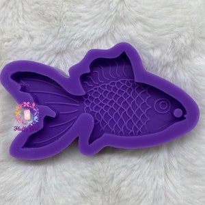 Fish Mold, Goldfish Mold, Gold Fish Mold, Mold, Fish, Resin Mold, Silicone Mold, Fish Resin Mold, Fish Silicone Mold