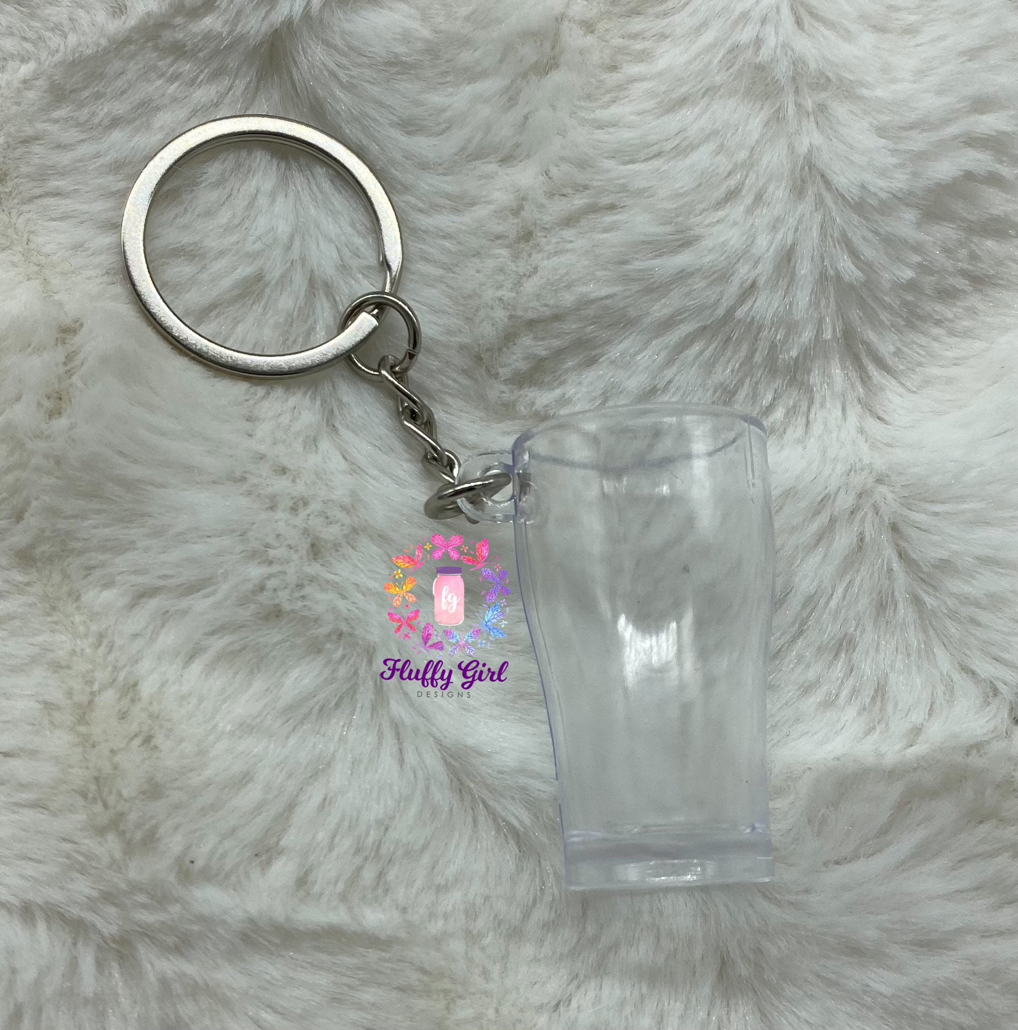 Cup Keychain Mini Cup Keychain DIY Keychain Blank Keychain Etsy