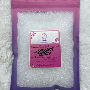 Scented Aroma Beads, Cured Aroma Beads, Premium Aroma Beads, Aroma Beads for Freshies, Freshie Aroma Beads, Scented Beads, Coconut Beach