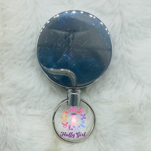 Badge Reel, Heavy Duty Badge Reel, Badge Reel Blank, Metal Badge Reel, Nurse Badge, Blank, Badge Holder, High Quality Badge Reel