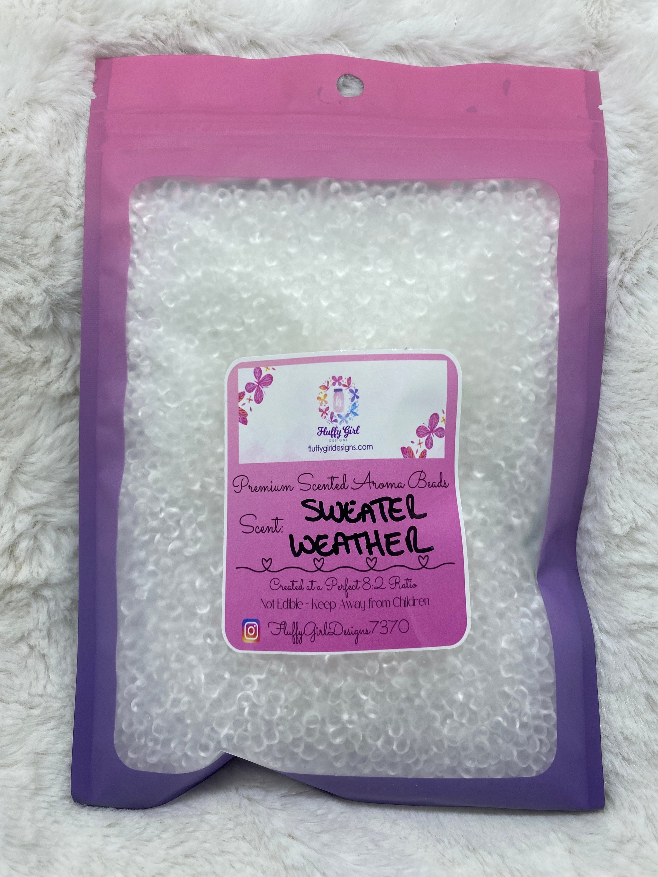 Scented Beads, Scented Aroma Beads, PreScented  Beads, Premium Aroma Beads, Aroma Beads for Freshies, Freshie Aroma Beads, Sweater Vibes