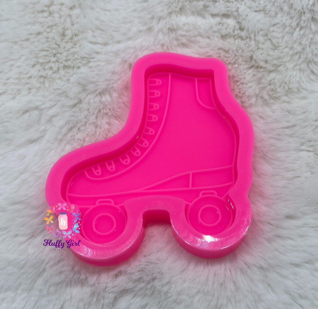 Roller Skate Mold, Skate Badge Reel Mold, Phone Grip Mold, Badge Reel