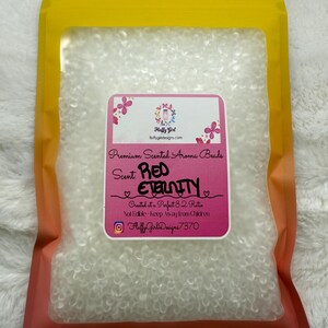 Scented Aroma Beads, Cured Aroma Beads, Premium Aroma Beads, Aroma Beads for Freshies, Freshie Aroma Beads, Scented Beads,Red, Red Eternity
