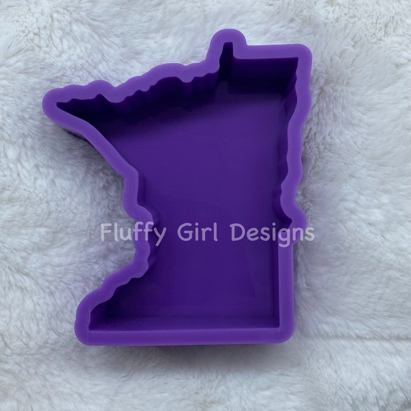 Minnesota Freshie Mold, Freshie Mold, MN Mold, Mold, Freshie, Freshie Resin Mold, Freshie Silicone Mold, Silicone Mold, State Mold, Mold